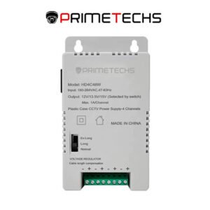 Fuente de poder Primetechs 4 canales 4 amp Voltaje de Ajuste 12-13.5-15v cc