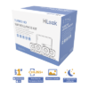 Kit TurboHD 720p / DVR 4 canales / 4 Cámaras Bala de Metal / 4 Cables 18 Mts / H.265+ / 1 Fuente de Poder Profesional / Accesorios de Instalación