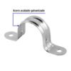 Abrazaderas tipo omega 1-1/4" p/tubo pared delgada