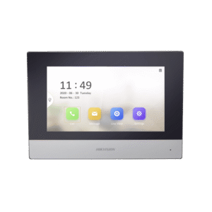 Monitor IP WiFi Touch Screen 7" para Videoportero IP / Vídeo en Vivo / PoE Estándar / Apertura Remota / Llamada Entre Monitores / Audio de dos vías / Policarbonato