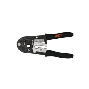 Pinza 8" ponchadora para cables RJ-45, 8 contactos, Truper