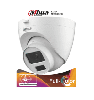 DAHUA HAC-HDW1200CLQN-IL-A - Cámara Domo de 2 Megapixeles/ Iluminación Dual Inteligente + FullColor/ Lente de 2.8 mm/ 102 Grados de Apertura/ 20 Metros de IR y Luz Visible/ Micrófono Integrado/ IP67/ Soporta: CVI/CVBS/AHD/TVI