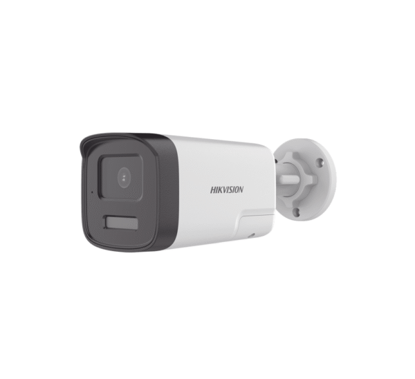 [Audio Bidireccional + Dual Light + ColorVu] Bala TURBOHD 3K (5 Megapíxel) / Lente 3.6 mm / 40 mts IR EXIR + 40 mts Luz Blanca / Micrófono y Bocina Integrado / Exterior IP67 / dWDR