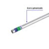 Tubo Conduit 1/2" pared delgada (1 mm), et. verde, 3 m